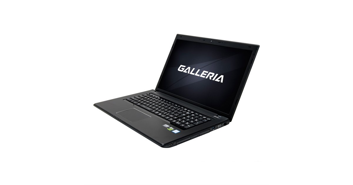 GALLERIA 小さかっ ゲーミングノートPC/ i7-6700HQ / GTX970M