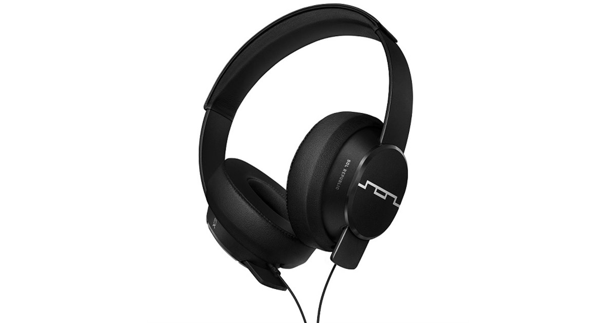 SOL REPUBLIC、取り外し設計の密閉型ヘッドホンに限定ブラック - 価格.com