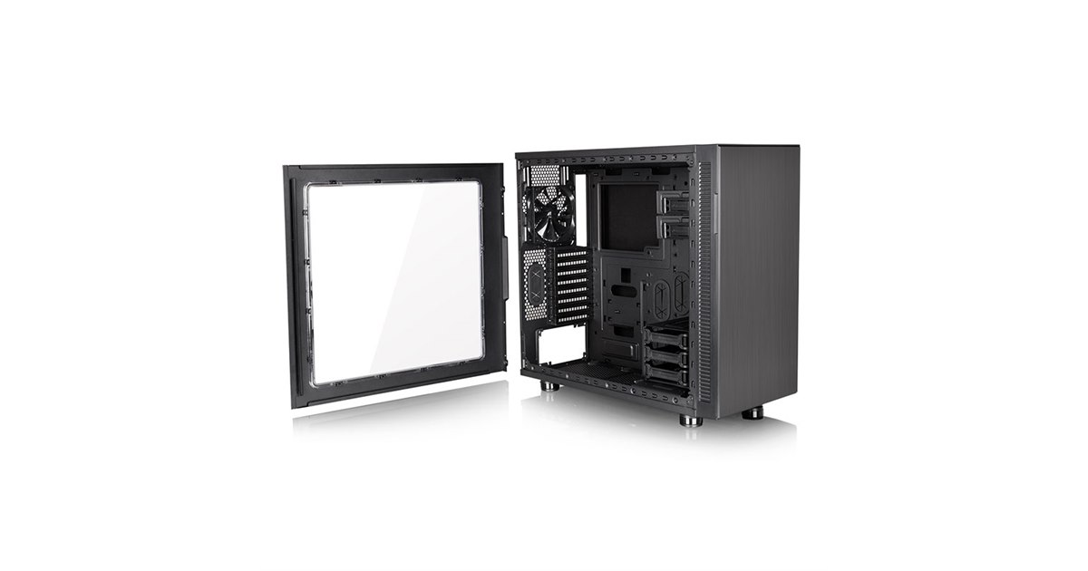 【完全無音・静音PC】 Windows11 ミドルタワー 一式 動作品 Thermaltake、機能性と静音性を重視したミドルタワーPCケースなど4機種