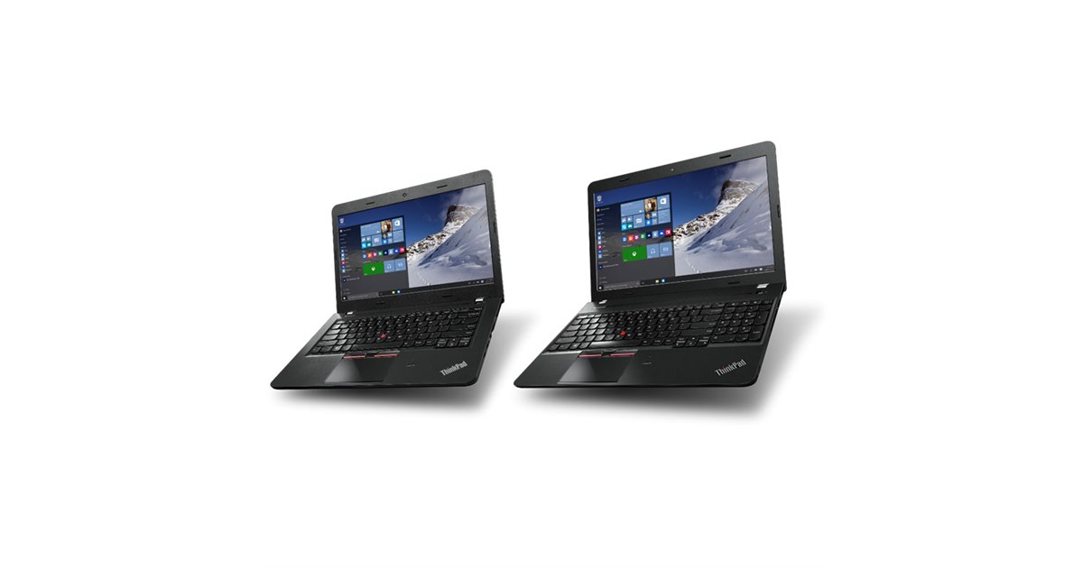 レノボ、Windows 10搭載のスタンダードノートPC「ThinkPad E460/E560