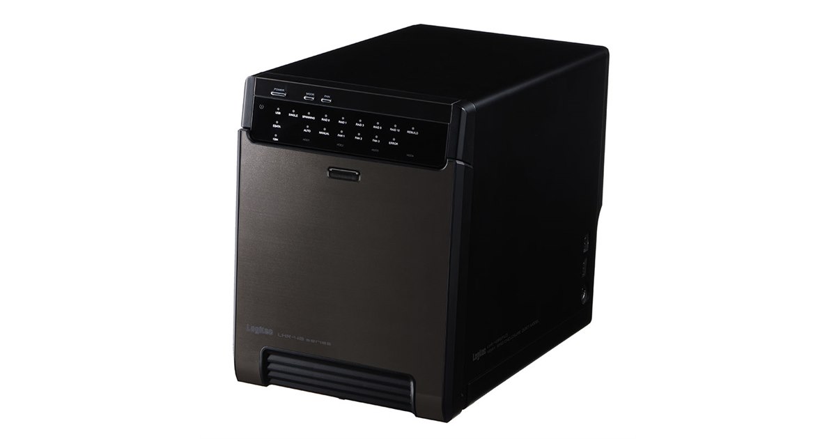 ロジテック、約2万円で8TBのHDDを4台装着可能なHDDケース - 価格.com