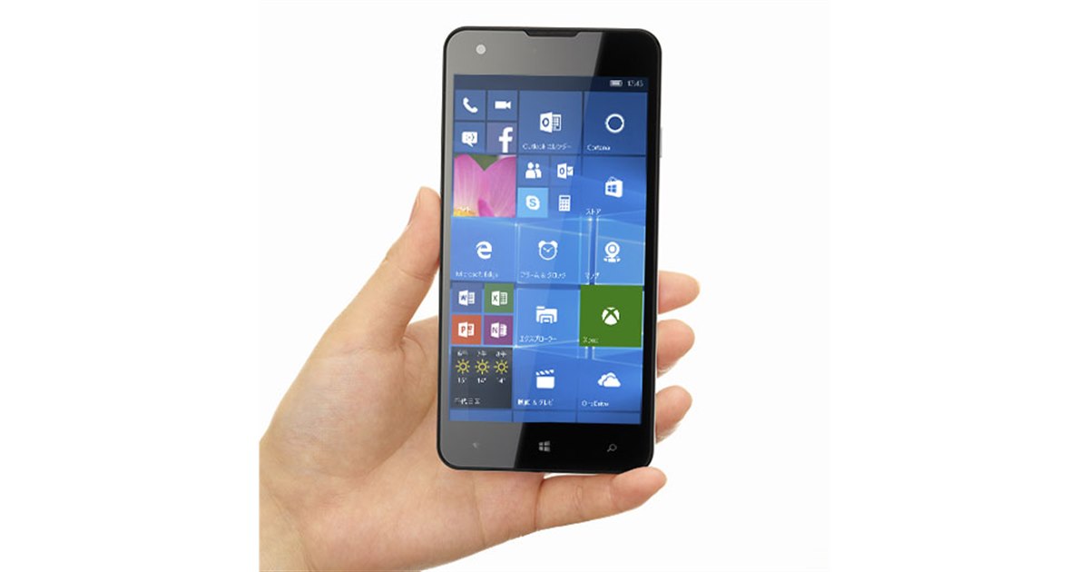 マウス、Windows 10スマホ「MADOSMA Q501A」を11/27予約開始 - 価格.com