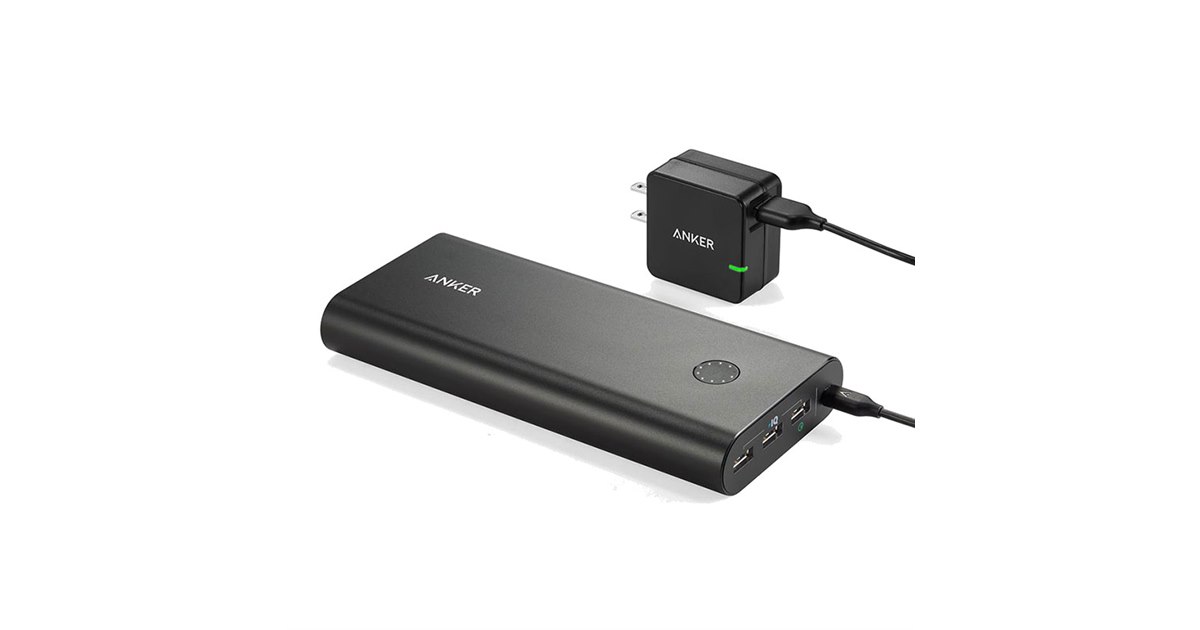 Anker、世界最大容量26800mAhのモバイルバッテリーなど2機種