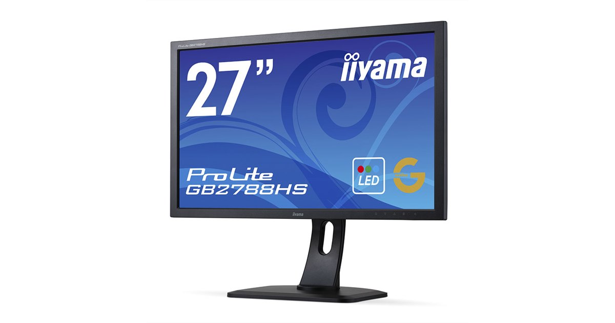 iiyama、リフレッシュレート144Hz対応の27/24型ゲーミング液晶