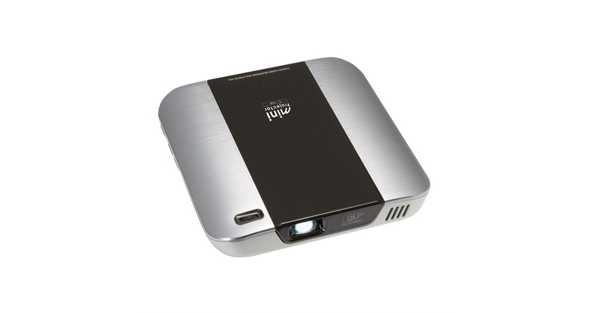【ほぼ新品】CANON miniProjector C-10Wミニプロジェクター キヤノン、Wi-Fi対応のバッテリー内蔵型ミニプロジェクター「C