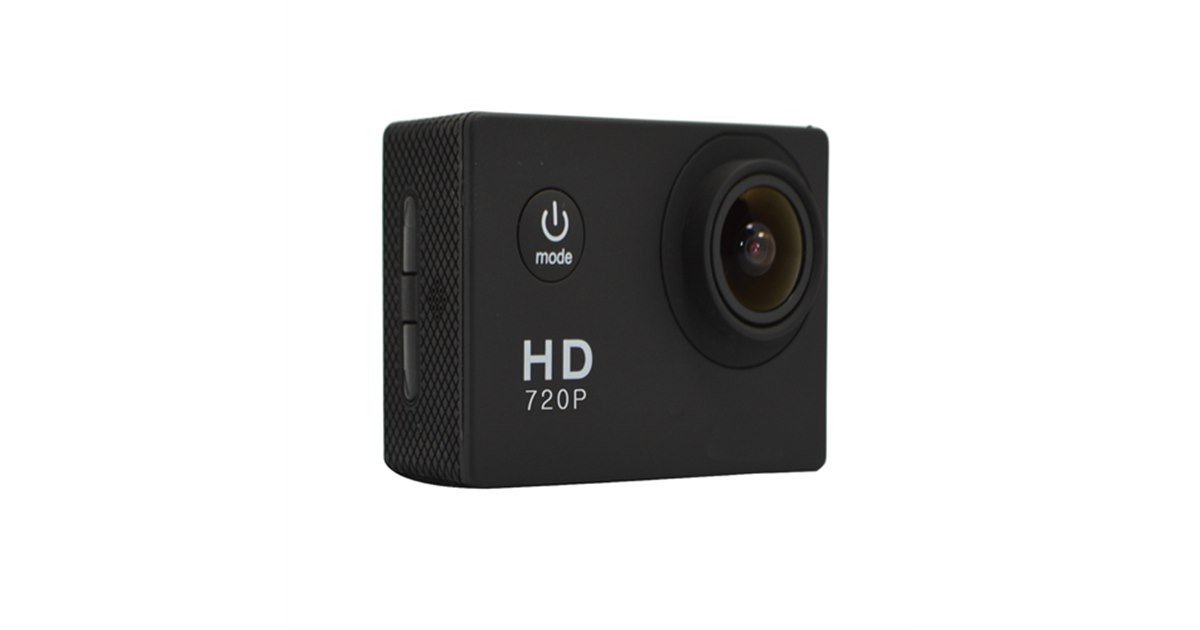 テック、税別4,980円で防水ケースなどが付属するアクションカメラ