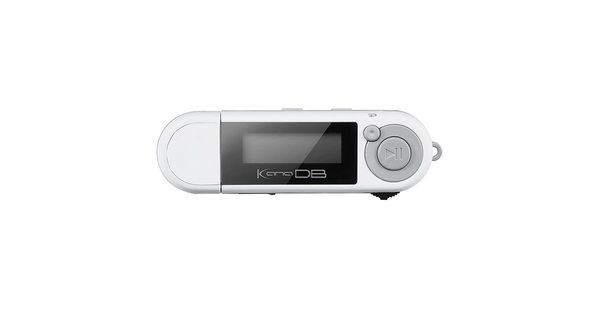 グリーンハウス、乾電池1本で20時間動作する携帯プレーヤー「kana DB
