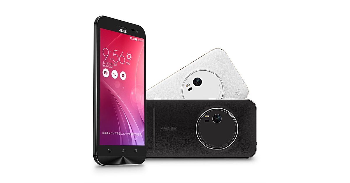 ASUS、光学3倍ズームや手ぶれ補正対応の5型スマホ「ZenFone Zoom