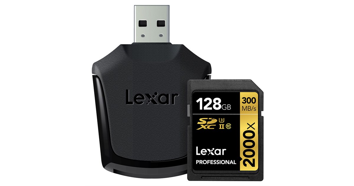 Lexar - Lexar レキサー SDHCカード Professional 2000x Lexar® Professional 2000x SDXC™ UHS-II Card GOLD Series