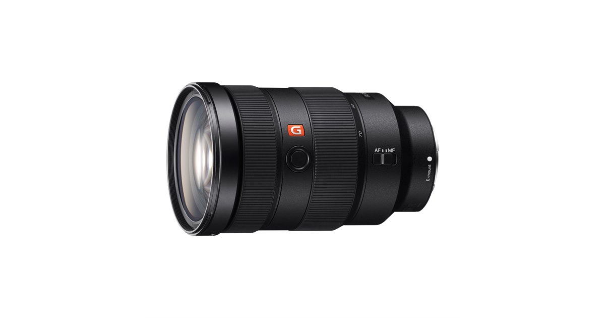 ソニー、新ブランド「G マスター」の24-70mm F2.8大口径標準ズーム