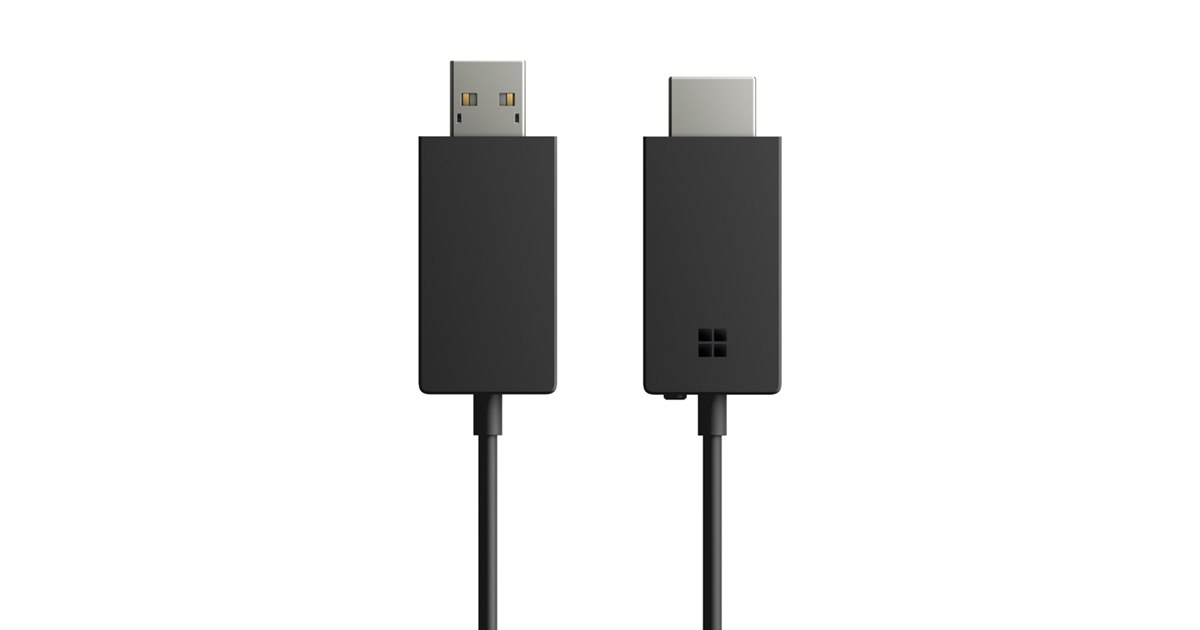 マイクロソフト、Miracast対応無線ディスプレイアダプターに小型の新