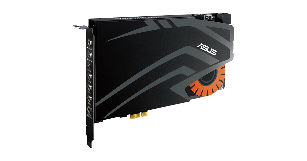 ASUS、7.1チャンネル再生対応のゲーミングサウンドカード3モデル