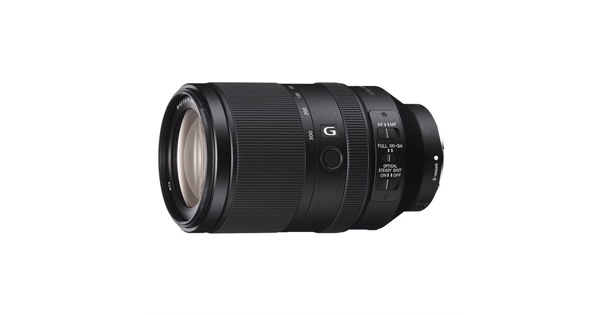 ソニー、フルサイズEマウント対応の70-300mm望遠ズームと50mm標準