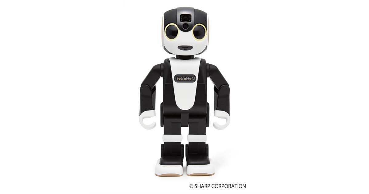 SHARP RoBoHoN シャープ 可動式ロボット シャープ、モバイル型ロボット電話「RoBoHoN」を税別198,000円で5/26
