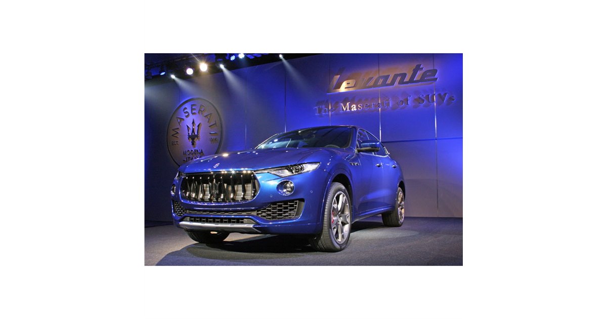マセラティが初のSUV「レヴァンテ」を発売 - 価格.com
