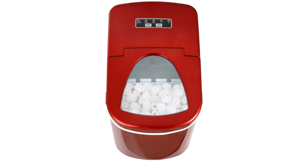 405 新型高速製氷機 [レッド] 高速自動製氷機 レッド 405-imcn01 H907○405