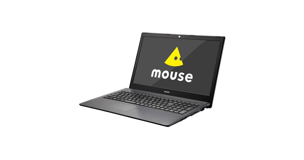 mouse、税別39,800円の4コアCPU＆120GB SSD搭載15.6型ノートPC - 価格.com