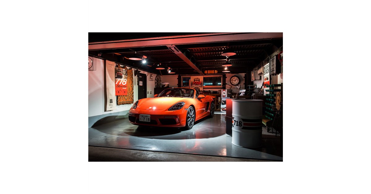718ボクスターが見られる秘密のガレージが出現 - 価格.com