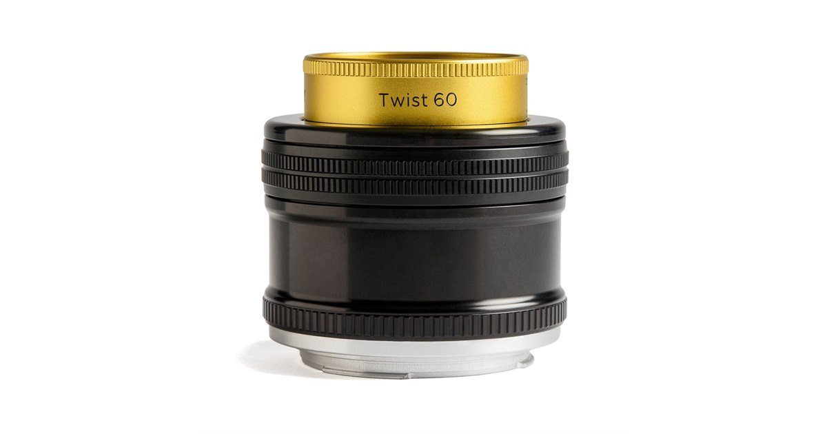 Lensbaby、渦巻くようなボケの背景を作り出す「レンズベビー Twist 60