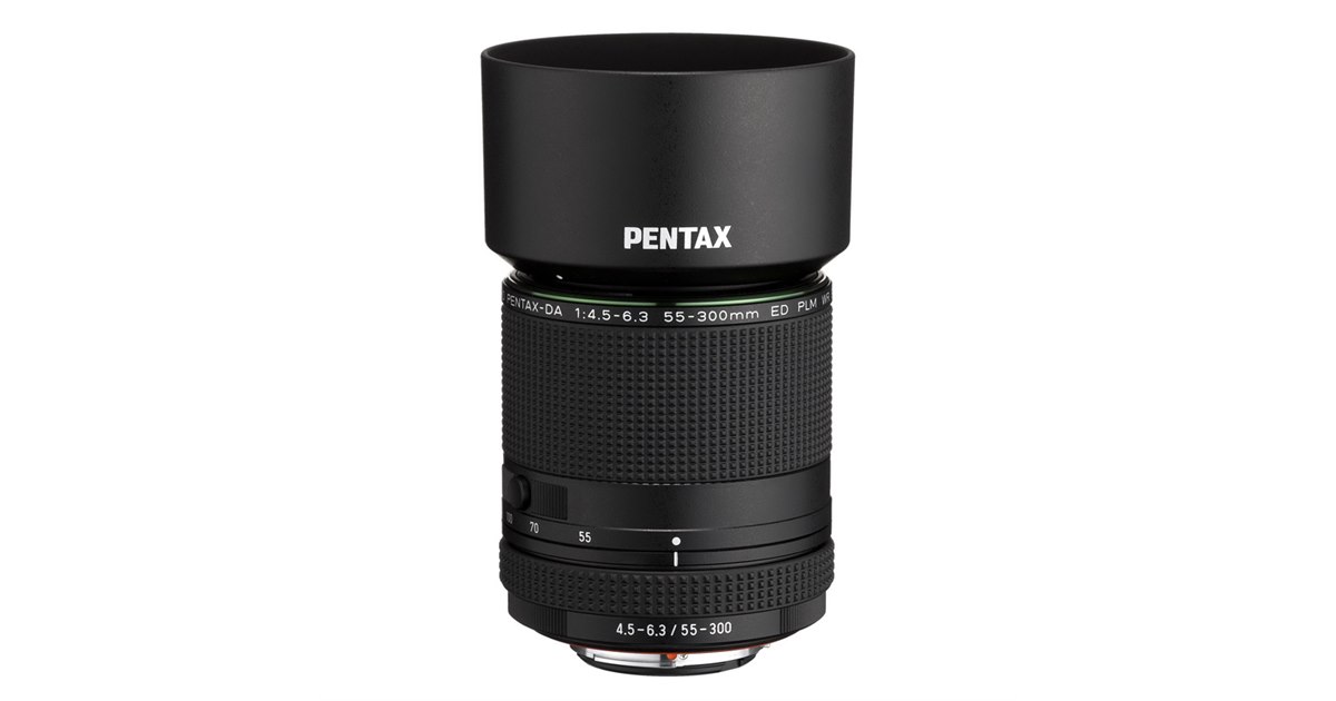 リコー、望遠ズーム｢HD PENTAX-DA 55-300mmF4.5-6.3ED」を8/5発売