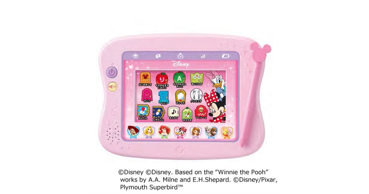 ディズニータブレット タカラトミー、ディズニーキャラを採用した女児向けタブレット - 価格.com