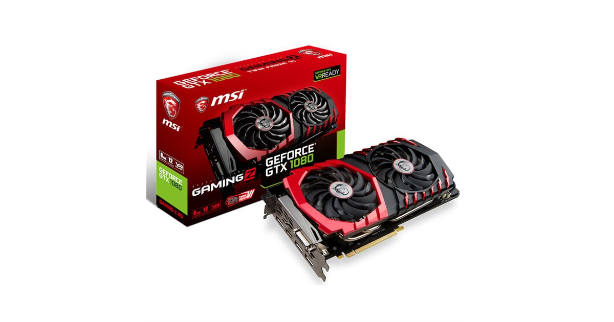 MSI、オーバークロック性能を追究した「GeForce GTX 1080 GAMING Z 8G