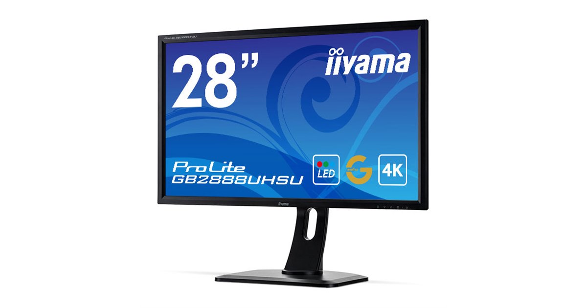 イイヤマ（iiyama ）PL2888UH 4K　モニター iiyama、AMD FreeSync対応の28型4K液晶ディスプレイ - 価格.com