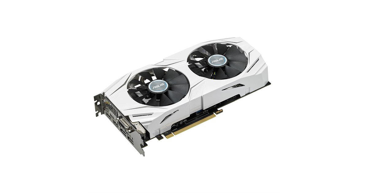 ASUS、ホワイト基板を採用したメモリー3GBの「GeForce GTX 1060