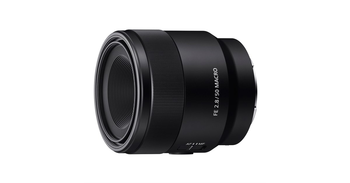ソニー、コンパクトな高性能標準マクロレンズ「50mm F2.8 Macro