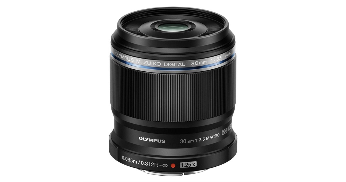 オリンパス、最大倍率1.25倍のマクロレンズ「30mm F3.5 Macro