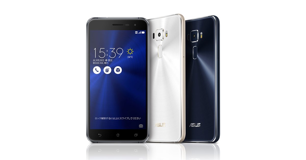 ASUS、デュアルSIM待受対応の高性能スマホ「ZenFone 3/3 Deluxe」 - 価格.com