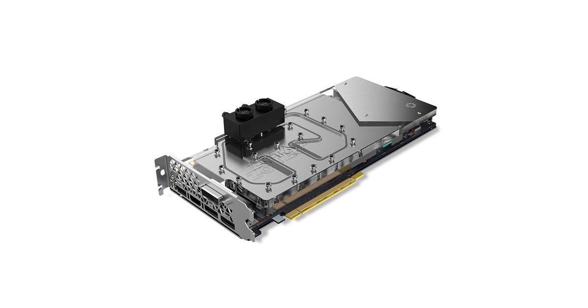 ZOTAC、水冷対応のハイエンドビデオカード「GeForce GTX 1080 
