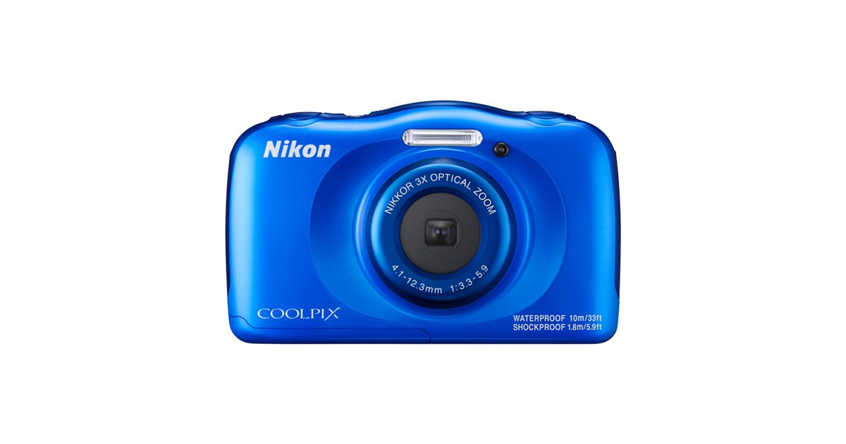 ニコン、親子で楽しめる防水・耐衝撃カメラ「COOLPIX W100」を10