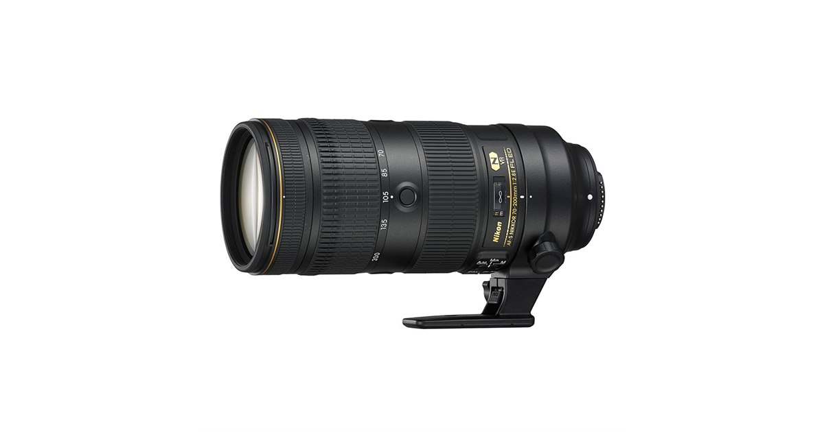 ニコン、「AF-S NIKKOR 70-200mm f/2.8E FL ED VR」など2製品を一時