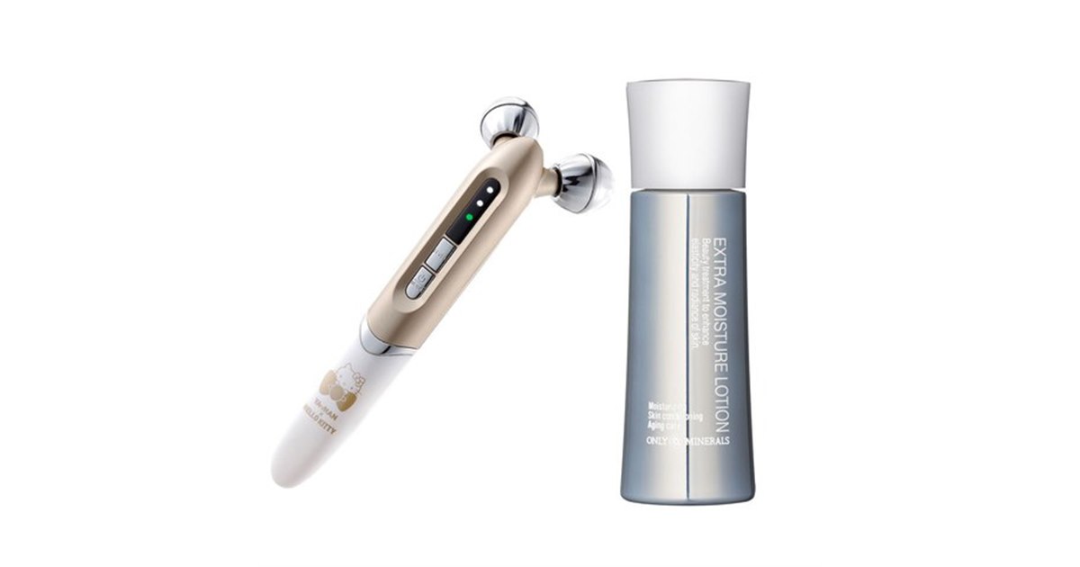 ヤーマン、ハローキティとコラボしたローラー美顔器「トルネードEMS