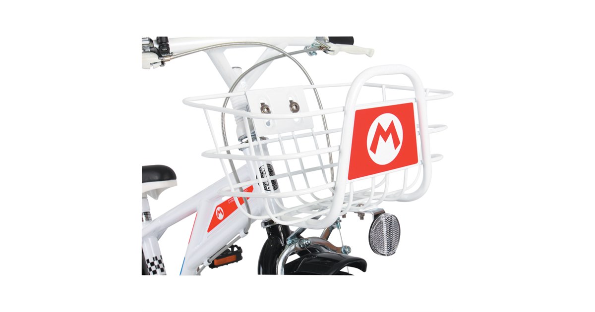 バナナやこうらはないけれど、「マリオカート」コラボのキッズ自転車が