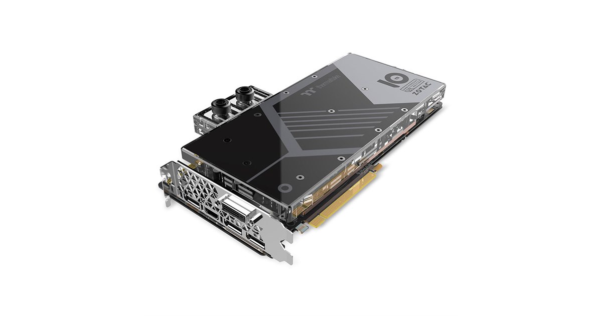 ZOTAC、水冷対応でDual BIOS搭載の「GeForce GTX 1080」 - 価格.com