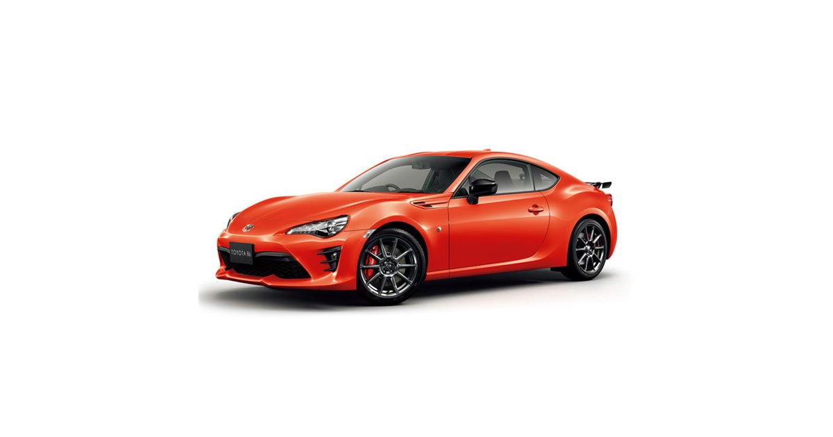 トヨタ86に特別なオレンジ色の限定車登場 - 価格.com
