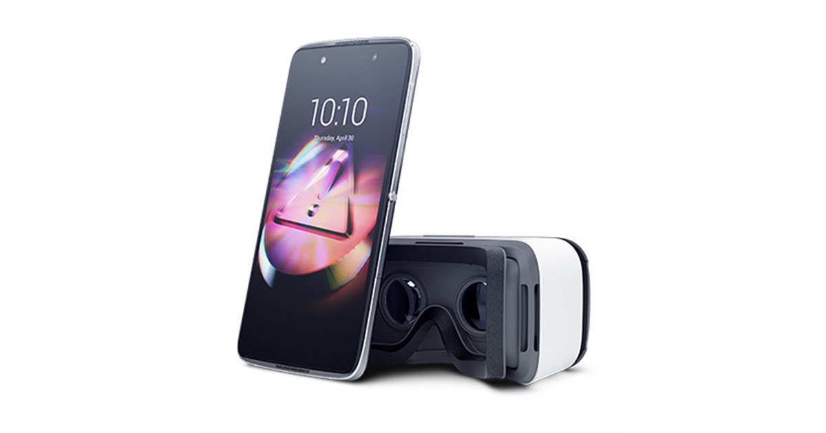 alcatel IDOL4 6055 VRゴーグル付属 SIMフリー スマホ付属 UQ mobile、VRヘッドセット付属「Alcatel IDOL 4」を11/22より順次発売