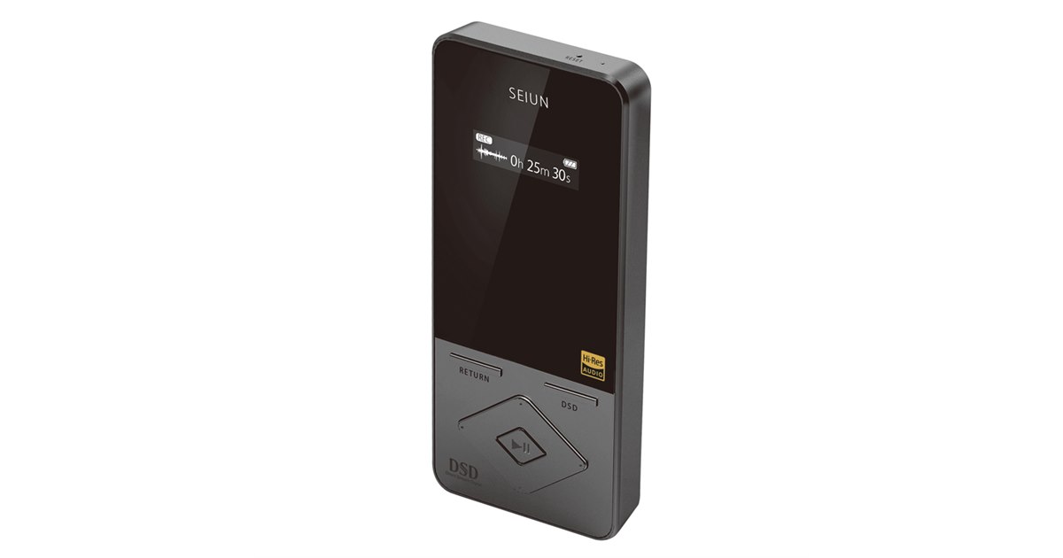 CYBERDRIVE、音楽アップスケール再生機能搭載のハイレゾ対応DAP2