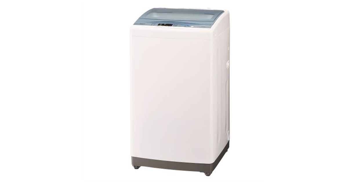 AQUA、洗濯の様子が見える“ガラストップ”搭載の全自動洗濯機