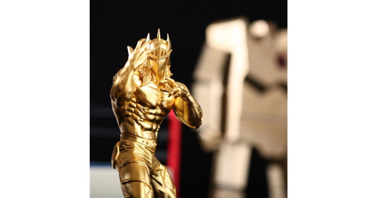 税別18万円！ 超人ロビンマスクの息子「ケビンマスク」が純金箔