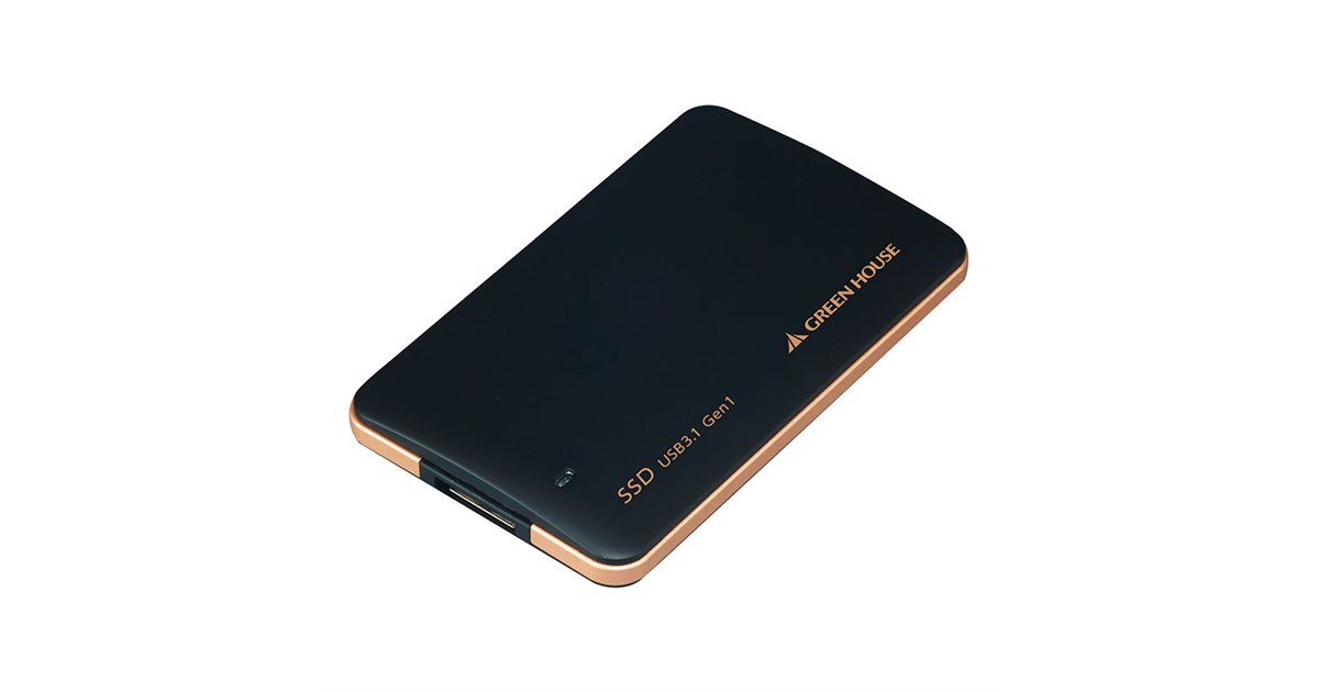 グリーンハウス、USB 3.1に対応したポータブルSSD「GH-SSDU3B」 - 価格.com