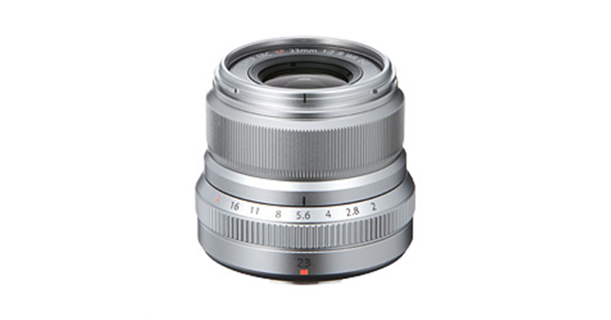 富士フイルム、「XF23mmF2 R WR」シルバーモデルを2/16に発売延期