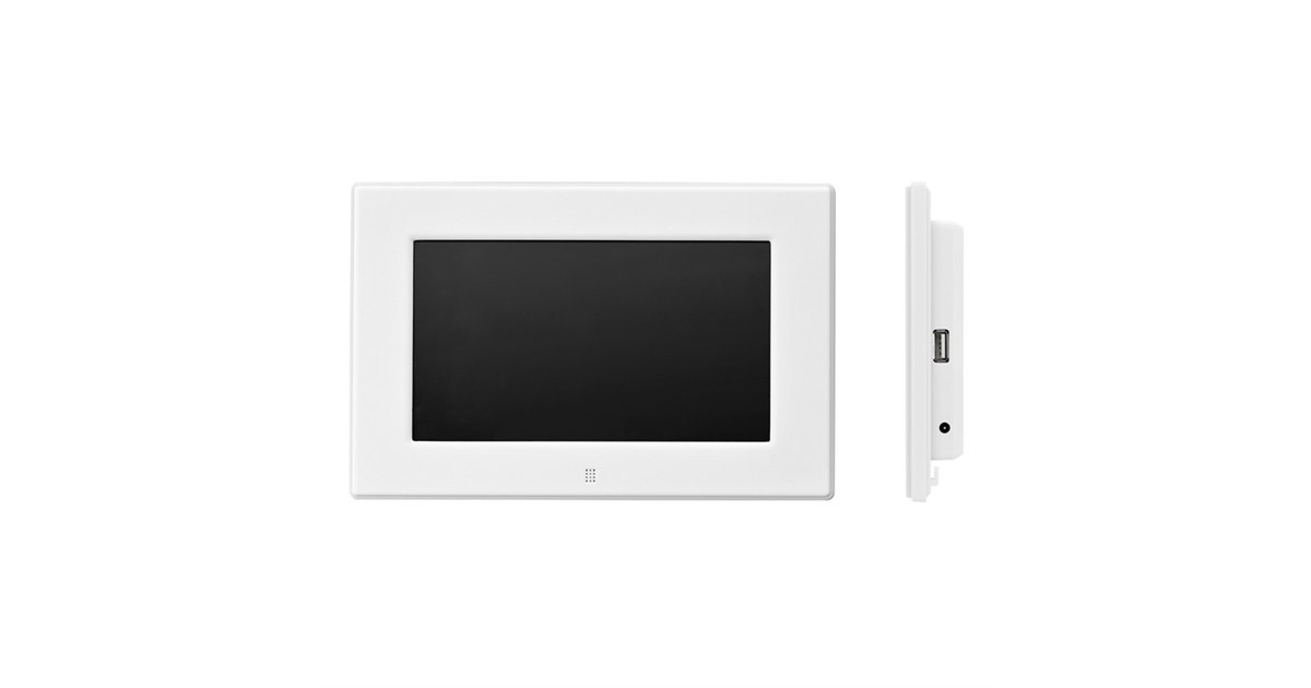 グリーンハウス、7型LED液晶搭載のデジタルフォトフレーム「GH-DF7V