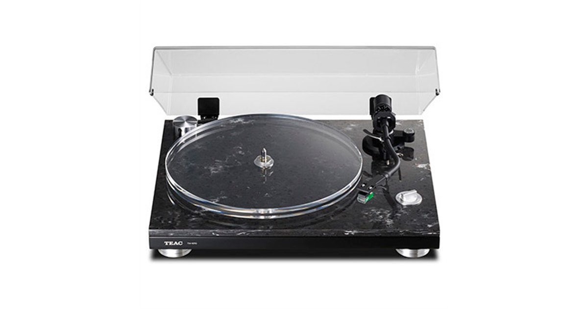 TEAC、人口大理石製キャビネットを使用したアナログターンテーブル「TN  