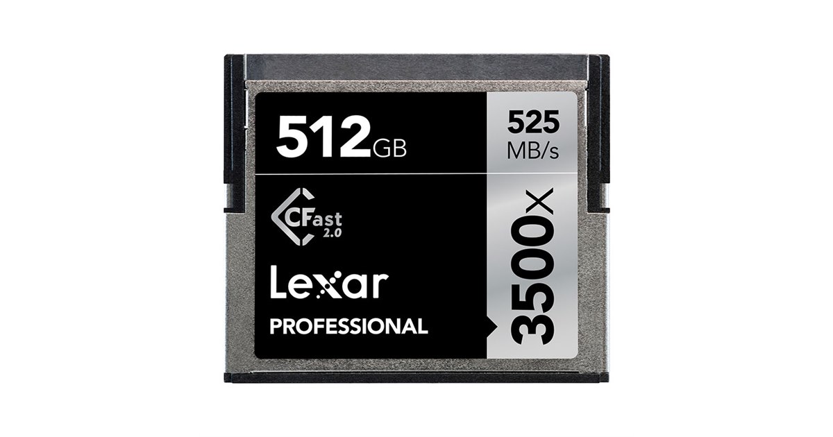 レキサー、大容量512GBのCFast 2.0メモリーカード - 価格.com