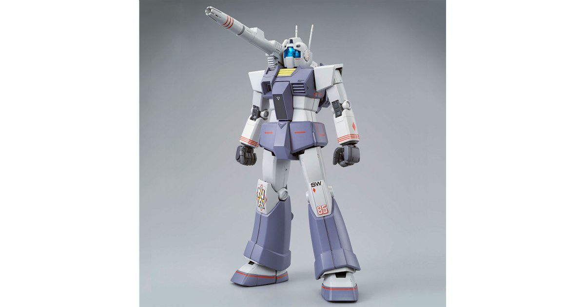 バンダイ、1/100スケール「ジム・キャノン（北米戦線仕様）」を