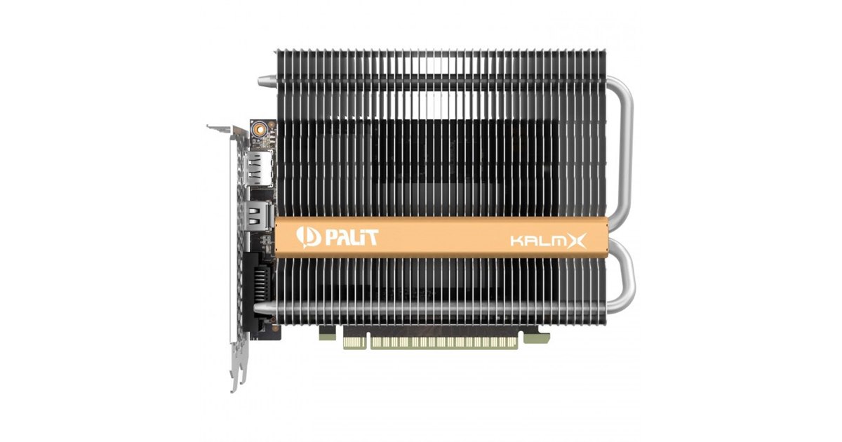 Palit、ファンレスを採用した「GeForce GTX 1050 Ti」 - 価格.com