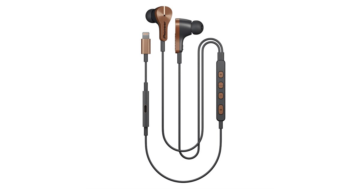 Pioneer RAYZ PLUS Lightningイヤホン iPhoneに充電しながら音楽が聴けるLightning接続ノイキャンイヤホン